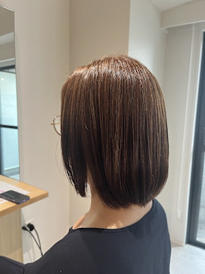 20代30代40代◎似合わせカットココアベージュブラウン小顔