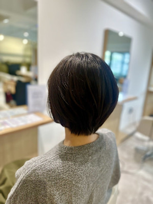 レディース20代30代40代◎似合わせカットイメチェン黒髪カ