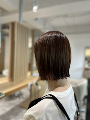20代30代40代◎似合わせカットココアベージュ小顔ショート