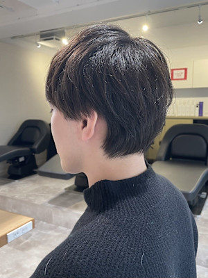 【soy-kufu】MEN'S HAIRアッシュブラックマッ