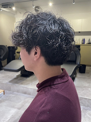 【soy-kufu】MEN'S HAIRアッシュブラックマッ