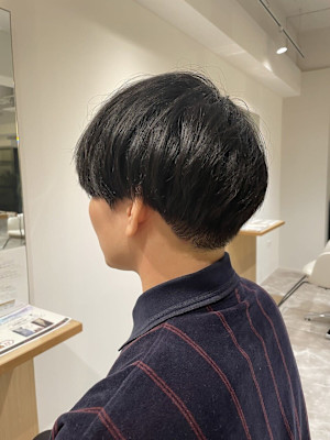 【soy-kufu】MEN'S HAIRアッシュブラックマッ