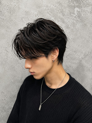【大人の色気】洗練されたニュアンスセンターパート