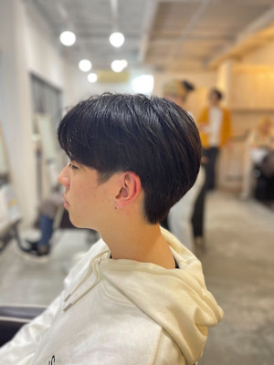 【soy-kufu】MEN'S HAIRアッシュブラックマッ