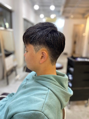 【soy-kufu】MEN'S HAIRアッシュブラックショ