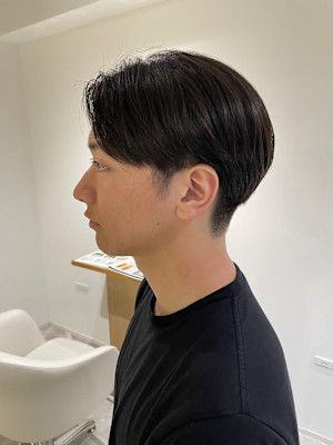 【soy-kufu】MEN'S HAIRセンターパートショー