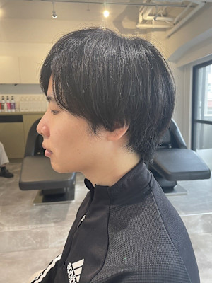 【soy-kufu】MEN'S HAIRアッシュブラックナチ
