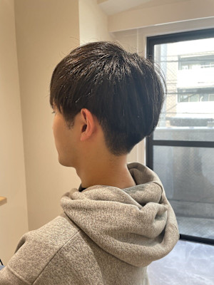 【soy-kufu】MEN'S HAIRアッシュブラックマッ