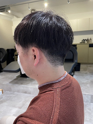 【soy-kufu】MEN'S HAIRアッシュブラックショ