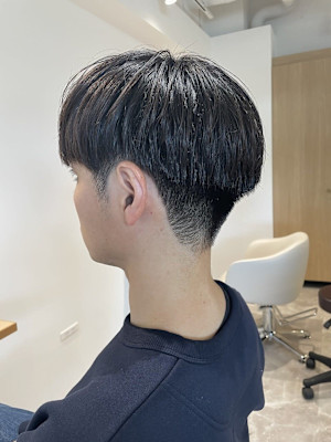 【soy-kufu】MEN'S HAIRアッシュブラックマッ