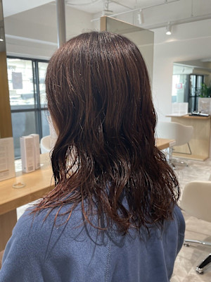 20代30代40代◎イメチェン似合わせカットレッドブラウンパ