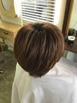 メンズにも！クロスパーマ