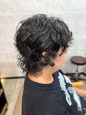 【soy-kufu】MEN'S HAIRアッシュブラックカル