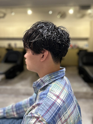 【soy-kufu】MEN'S HAIRベリーショートアッシ