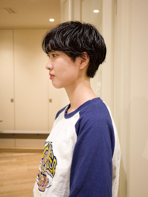 【赤津 美奈】マッシュショート