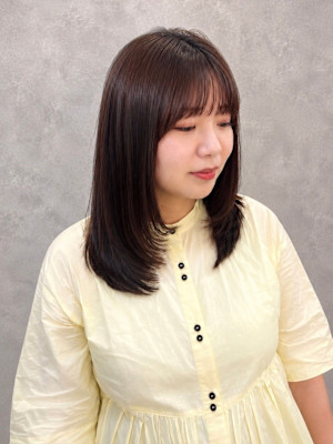 扱いやすさ◎大人の艶レイヤーロング♪