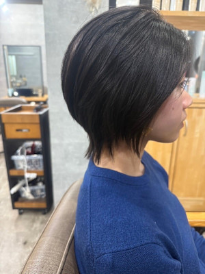 20代30代40代◎おしゃれ女子ニュアンスカラーショートヘア