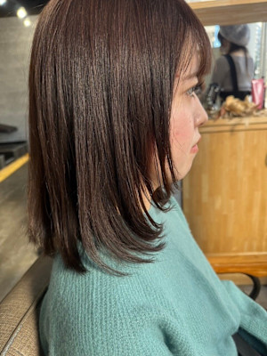 20代30代40代イメチェンアッシュカラー美髪ツヤボブ大人ボ