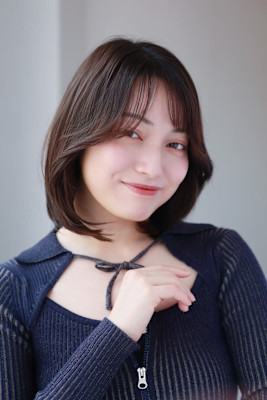 大人可愛い◎似合わせカットイメチェンフルバングショート