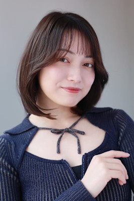 大人可愛い◎似合わせカットイメチェンフルバングショート