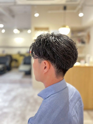 20代30代40代◎ブルーブラック似合わせカットMEN’SH