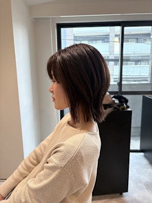 20代30代40代◎似合わせカット大人可愛いミニウルフ