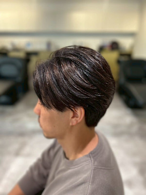 20代30代40代◎MEN’SHAIR似合わせカットブルーブ