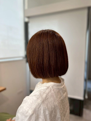 大人可愛い◎似合わせカットイメチェンフルバングショート
