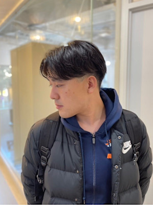 20代30代40代イメチェン似合わせカットセンターパート刈り