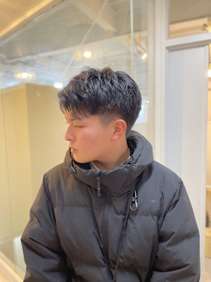 20代30代40代イメチェン似合わせカットセンターパート刈り