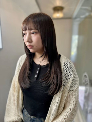20代30代40代◎似合わせカット暗めカラーレイヤースタイル