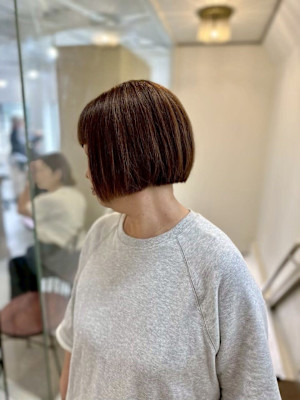 20代30代40代◎似合わせカットデザインカラー暗めカラーボ