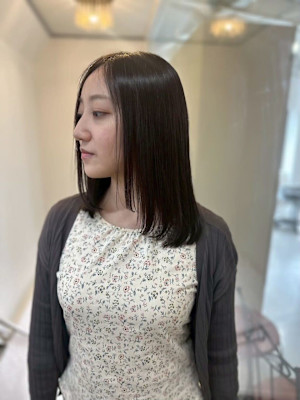 20代30代40代◎似合わせカット暗めカラーレイヤースタイル