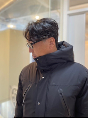 20代30代40代イメチェン似合わせカットセンターパート韓国