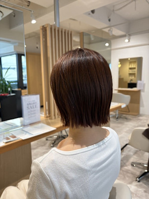 20代30代40代◎似合わせカット小顔ヘーゼルココアベージュ