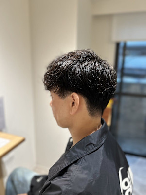 20代30代40代バズカットマレットヘアマッシュパーマ