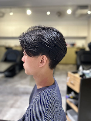 20代30代40代イメチェン似合わせカットフェザーパーマシャ