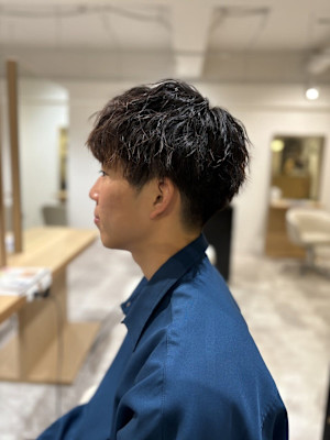 20代30代40代◎似合わせカット刈り上げ波巻きツイストスパ