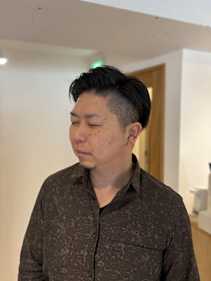 20代30代40代◎似合わせカット大人メンズ刈り上げセンター