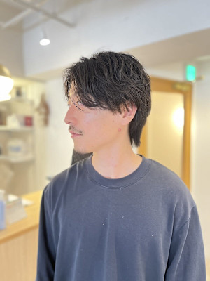 MEN’SHAIR20代30代40代刈り上げセンターパートニ