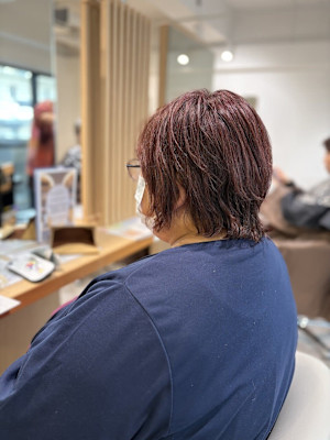 40代50代◎ショートボブくびれボブネオウルフ/四条大宮/京