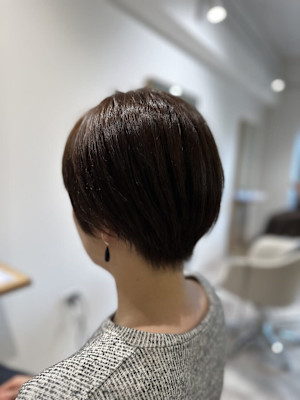 ショートカットハンサムショートマッシュショート/四条大宮/京
