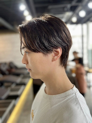 【soy-kufu】MEN'S HAIRアッシュブラックカル