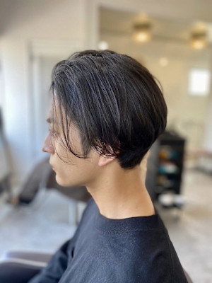 【soy-kufu】MEN'S HAIR束感マッシュパーマア