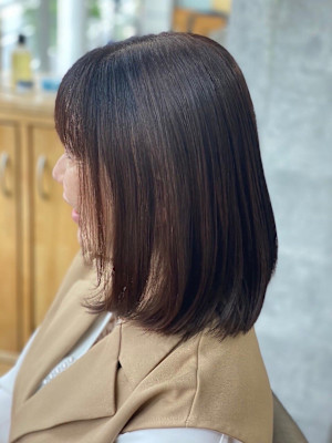 大人可愛い◎20代30代40代似合わせカットイメチェンミディ