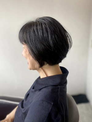 大人可愛い20代30代40代似合わせカットイメチェンショート