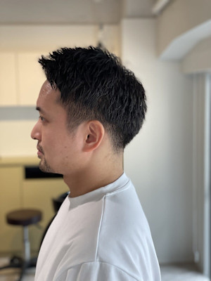 【soy-kufu】MEN’S HAIR 束感ショートアッシ
