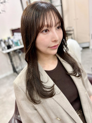 顔周りナチュラルレイヤー☆★