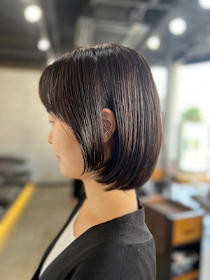 大人可愛い◎20代30代40代イメチェン似合わせカットボブヘ