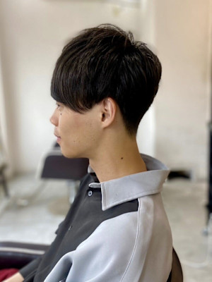 【soy-kufu】MEN'S HAIRアッシュブラックショ